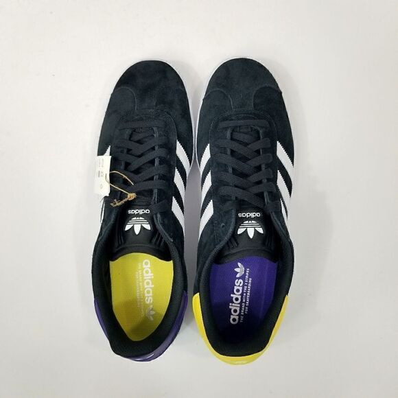 Adidas Gazelle ADV "Advance" Low Top Black Suede Sneakers. Men's Size: 12.5 - Picture 7 of 10